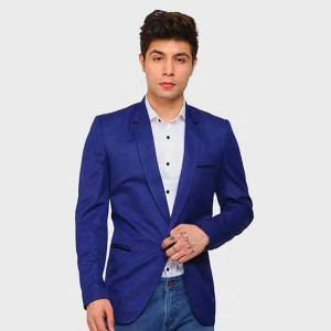 Men Solid Single Breasted Casual, Festive & Wedding Blazer