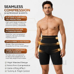 Men Shapewear Body Shaper for Men's Body Men's Seamless Shaper Slimming Trunk Underwear Body Shaper for Men Tummy Control