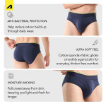 Man Cotton Underwear for Men Breathable Anti Roll Waistband
