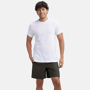 Men Super Combed Cotton Half Sleeved Inner T-Shirt Regular Fit