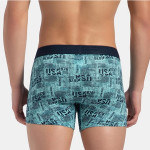 Men Super Combed Cotton Elastane Stretch Printed Trunk with Ultrasoft Waistband_(Prints May Vary)