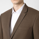 Men Formal Slim Fit with One Button Closure Coat for Wedding