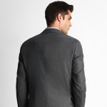 Self-Design Slim-Fit Single-Breasted Three-Piece Coats
