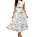 One Piece Dress for Women | Sleeveless Midi Dress for Woman | A Line Dresses for Women | Casual Summer