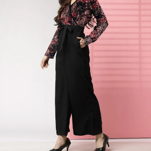 Elegant Printed Jumpsuit For Effortless Everyday Fashion Looks