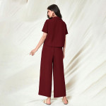 Women's Jumpsuit Co-ord Set | Soft Breathable Feel | Comfortable Fit with Easy Movement | Stylish One-Piece Outfit Design |
