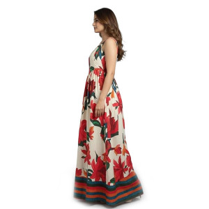 Maxi Dress for Women | Long One Piece Outfit | Casual Western and Stylish Party Outfit | Trendy Summer Fashion for Womens